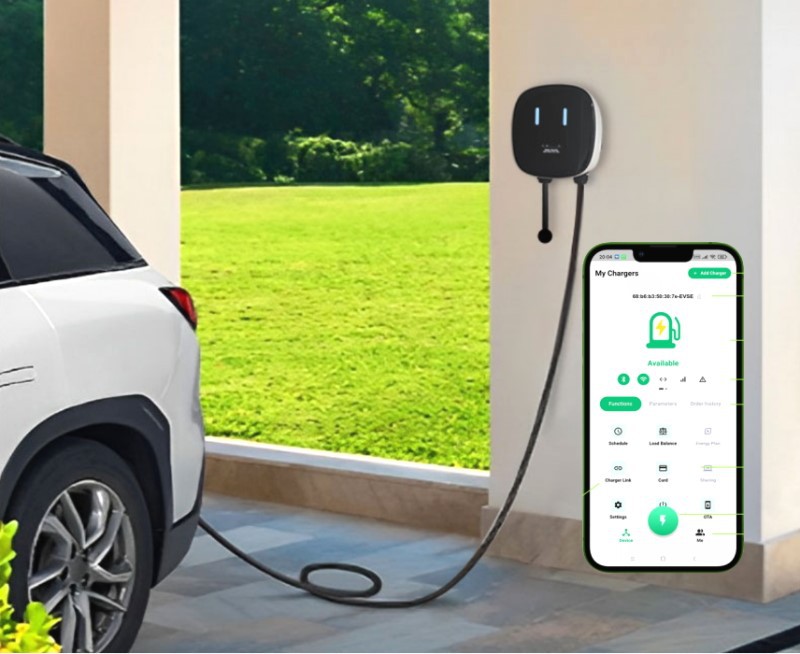 Smart EV uzlādes risinājums