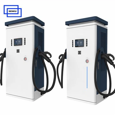 80kW CCS Chademo transportlīdzekļu uzlādes stacijas